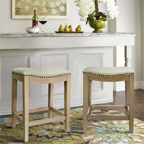 Backless bar stools set of 2 - KATDANS Bar Stools Set of 2, 24" Counter Height Saddle Bar Stools, Upholstered PU Leather Bar Stools for Kitchen Island, Mid Century Modern Backless Barstools with Metal Base, KS861P-Cream, 2Pcs. 2,043. 50+ bought in past month. $12999 ($65.00/Count) Save $10.00 with coupon. FREE delivery Wed, Sep 27. Options: